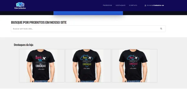 LOJA VIRTUAL ESCOLAR